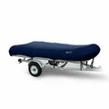 Eevelle Boat Cover INFLATABLE, Outboard Fits 19ft 6in L up to 100in W Navy SBINF19100B-MBL